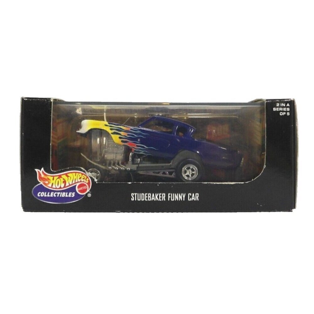 Hot Wheels Collectibles STUDEBAKER Funny Car 1:43 scale vintage MATTEL 2000, NEW